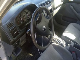 2003 HONDA CIVIC, SILVER, EX, 1.7L, VTEC, AT.  A25057